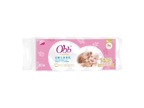 OBB妇婴可湿水生活卷纸 10卷