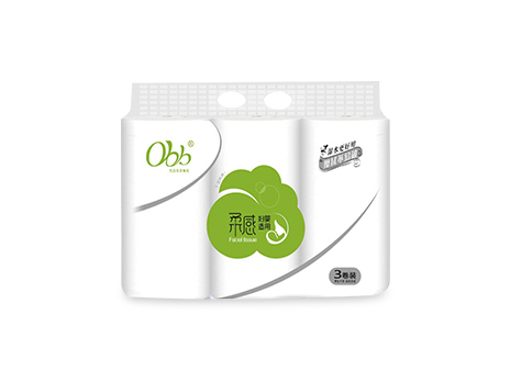 OBB-柔感系列无芯卷纸 3卷