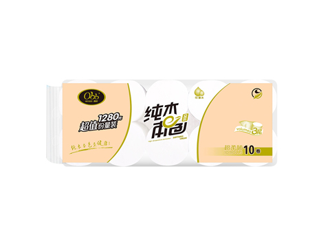 OBB-纯木本色系列无芯10卷装