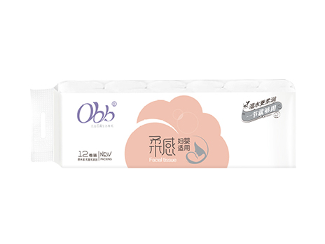 OBB-柔感系列无芯压扁 12卷