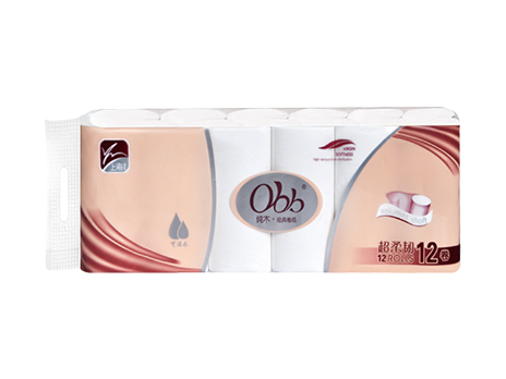 OBB-纯木经典无芯卷纸 12卷