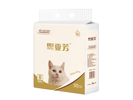 亚芳抽纸(富贵猫系列)8包