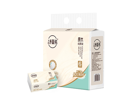 亚芳抽纸（原木系列）6包