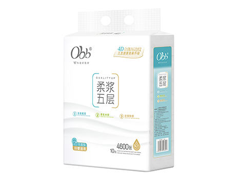 OBB抽纸（柔浆五层系列）10包