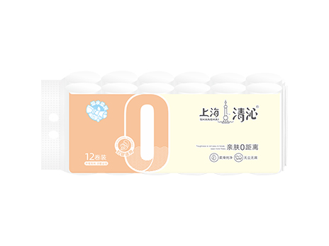 淸沁无芯卷纸（亲肤0距离系列）12卷